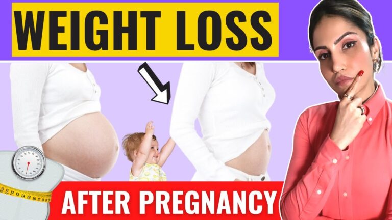 Post Pregnancy weight loss (lose 10 kgs) in Hindi | Flat belly