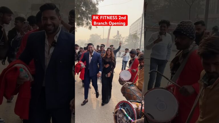 RK FITNESS 2nd Branch Opening ✅ #gym #workout #fitness