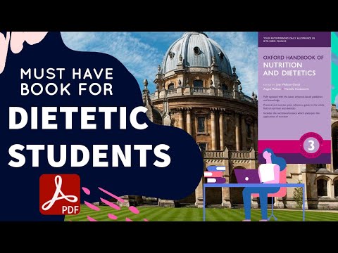 OXFORD HANDBOOK OF NUTRITION & DIETETICS 3rd EDITION PDF