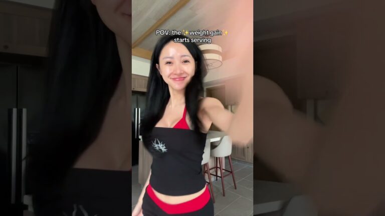 POV: the ✨weight gain✨ starts serving… #shorts #weightgain