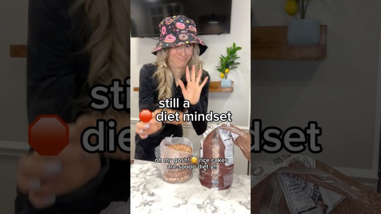 ✅ Seeing food neutrally and deciding for yourself = a diet free mindset where YOU are the boss