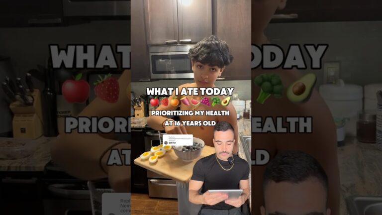 Is this 16-year-old’s diet healthy? #diet #nutrition #health #whatieatinaday