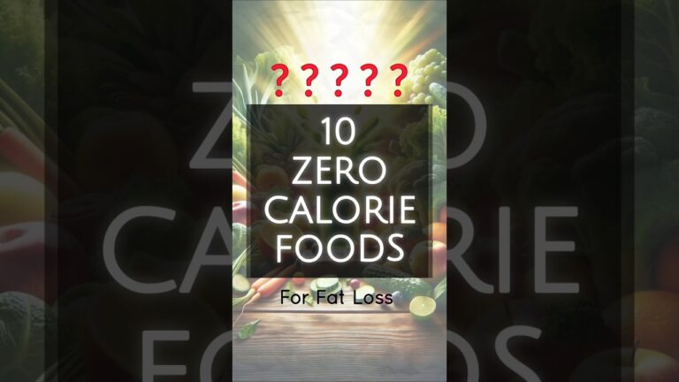 Zero Calorie Foods 😍 Weight Loss #fatloss #weightloss