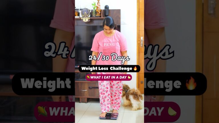 🔥Day 24 – Weight Loss Challenge✨#shorts #trending #viral #weightloss #tamil | Pournami Sreejith