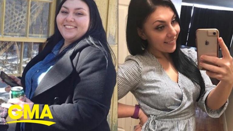 Woman loses over 100 pounds following the ‘lazy keto’ diet l GMA Digital