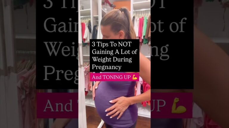 3 Easy To Apply Tips To Gain Less Weight During Pregnancy