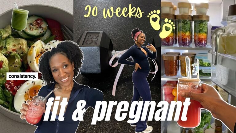 6 Healthy Habits to Stay in Shape During Pregnancy | healthy meals and workout routines