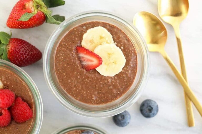 Protein Chia Pudding Cups (Great for Meal Prep!)