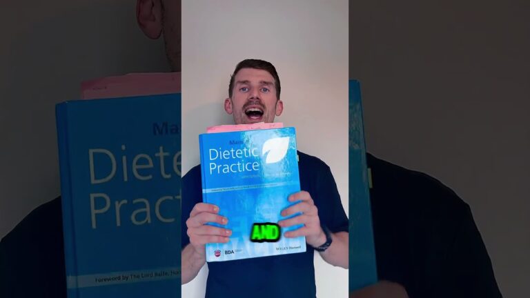 My top 3 book recommendations for dietetics .#dietitian  #dietetics #nutrition #top3#bda #cardiffmet