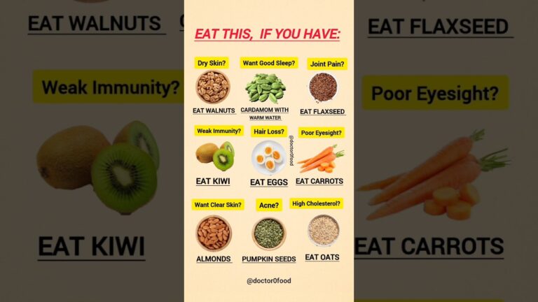 Best Foods for Common Health Problems | Eat This for Better Skin, Hair & Health