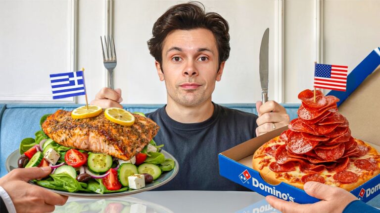 I Tried World’s Healthiest vs Unhealthiest Diet