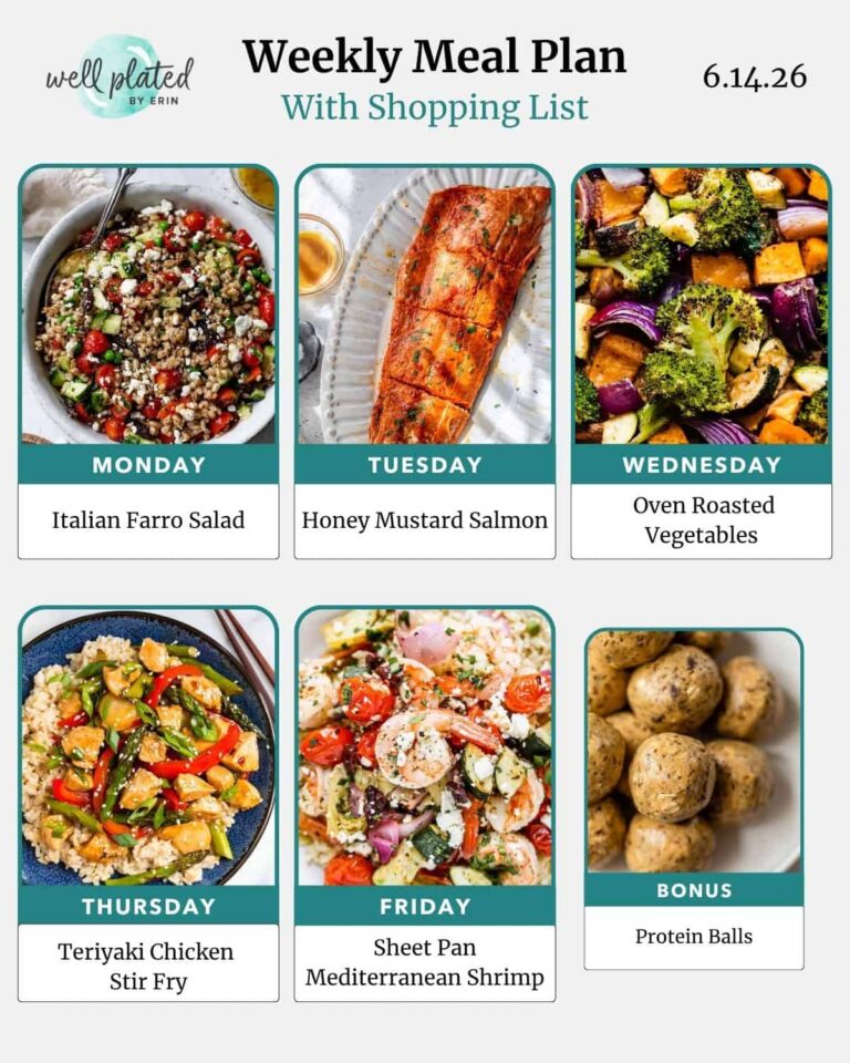 Weekly Meal Plan 6.14.26