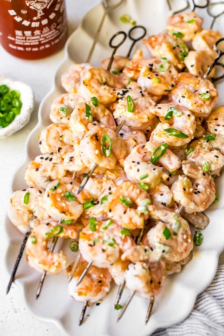 Bang Bang Shrimp Skewers – Skinnytaste