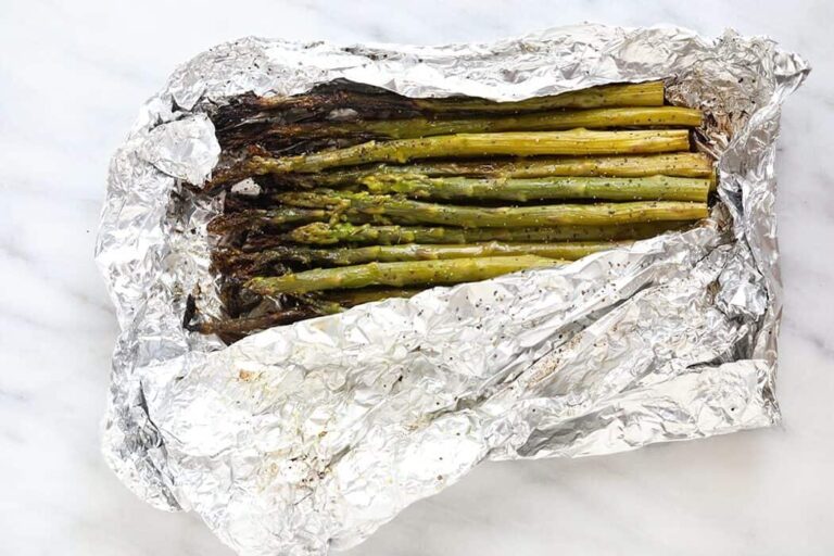 Grilled Asparagus in Foil (15-Minute Foolproof Method)