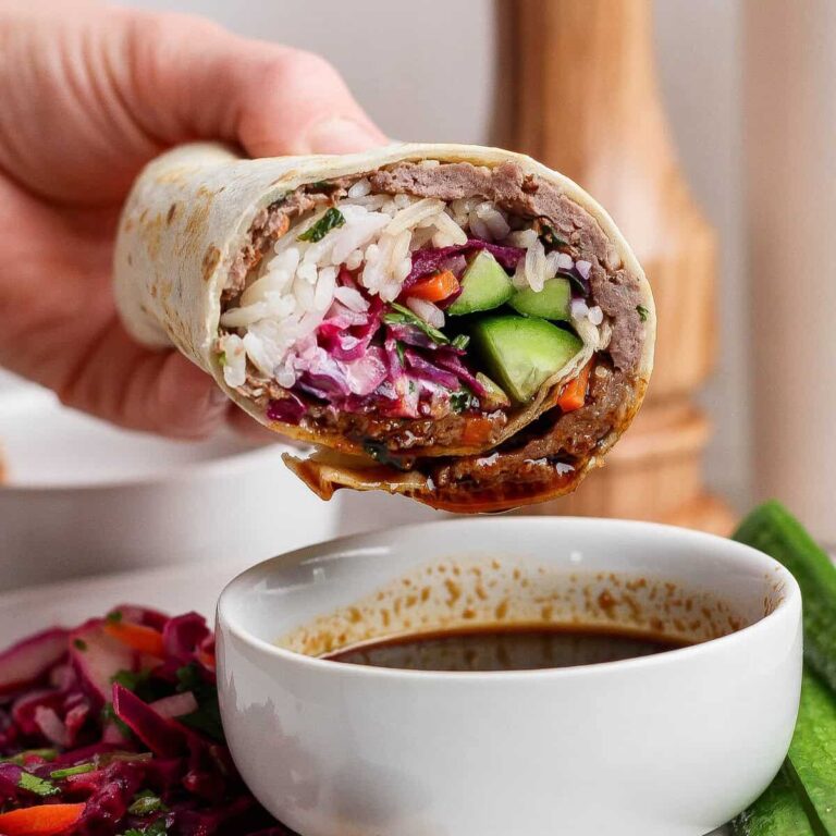 Korean Beef Smash Burritos (Crispy & Loaded!)