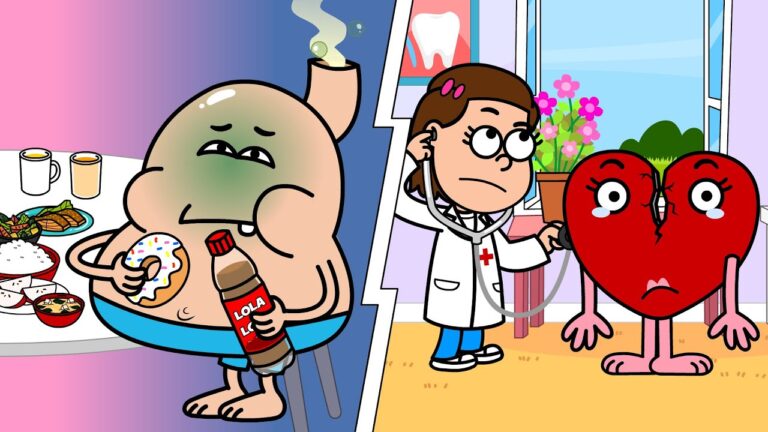 Eat Healthy – Broken Heart – Healthy Habits – Todlers – Preeschool – Learn English – Kids Songs