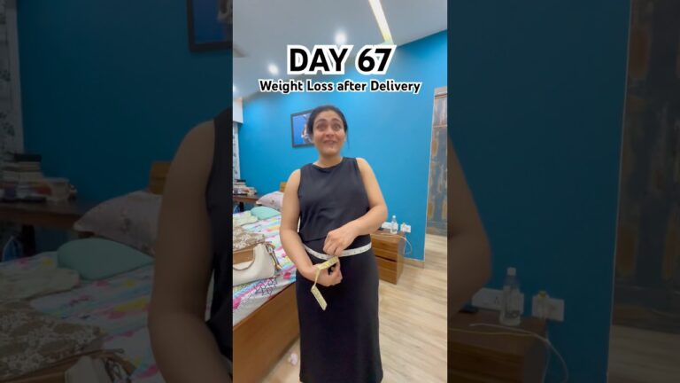 My weight Loss after delivery #pregnant #minivlog
