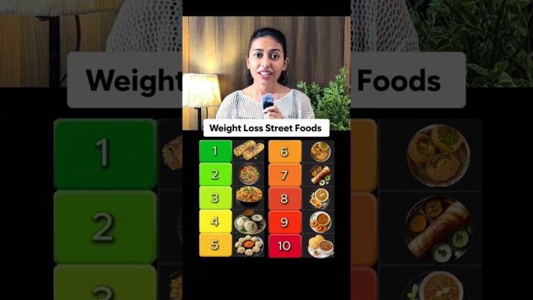 Street Foods for Weight Loss 🍕🔥 #weightloss #fatloss