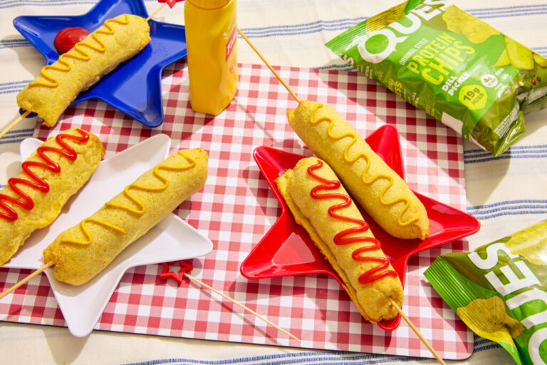 Quest Dill Pickle Corn Dogs Recipe